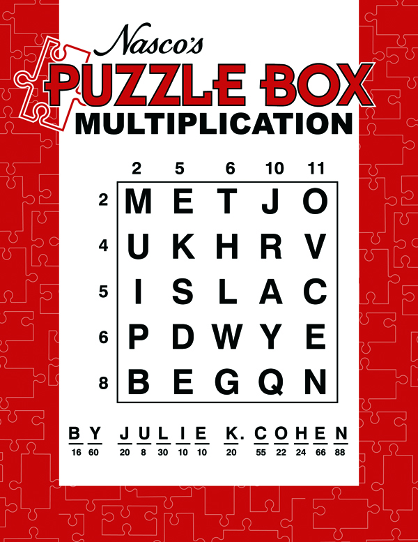 math puzzle book multiplication